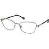Swarovski SK1006 4009 | Occhiali da Vista Graduati | Prova Online | Metallo | Rettangolari, Cat Eye, Ovali / Ellittici | Grigio | Adrialenti