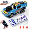 LTFIOON Mini Auto RC Drift 1:64, Auto Telecomandata con 3 Velocità, Tipo-C, 2,4 GHz + App Bluetooth, Carrozzeria in Lega Trazione Posteriore, Regalo per Bambini dai 6 Anni (Blu)