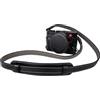 Rieibi Custodia per fotocamera in vera pelle fatta a mano per Leica D-LUX8, mezza custodia per Leica DLUX8 custodia con copriobiettivo anteriore e tracolla