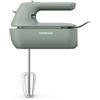 Kenwood QuickMix Go Sbattitore Elettrico Portatile con Custodia Integrata, Fruste e Ganci per impastare in Acciaio Inox, 5 Velocità, 30% realizzato con Plastica Riciclata, 350W, Verde (HMP40.000GR)