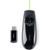 Kensington K72426Eu Puntatore Laser Expert Verde E Controllo del Cursore, Puntatore Wireless con Joystick E Pulsanti Retroilluminati