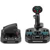 Thrustmaster Sol-R 4 HOTAS - Kit di Volo Completo per PC con Joystick e Manetta Rimovibile, Alta Precisione, 12 Pulsanti d'Azione e Asse Timone, Plug & Play per Simulatori di Volo e Spaziali - Nero
