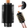 Fenkabs Spazzola volumetrica rotonda per Dyson Airwrap, viene utilizzato per lisciare i capelli secchi e ricci, per creare uno stile voluminoso e ridurre l'effetto crespo, compatibile con HS01/HS05/HS08, rame