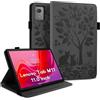 LSPCASA Protettiva Case Per Lenovo Tab M11 11.0 Pollici Funzione Di Supporto Cover Lenovo Tab M11 Con Slot Per Schede Custodia Lenovo Tab M11 Con Fascia Elastica Nero