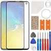 swark Set di riparazione per display in vetro frontale compatibile con Samsung Galaxy S10e SM-G970 con set di attrezzi