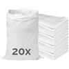 Garronda Buste da Imballaggio 85x50 cm Set 20 Pezzi Bianco GD-0161