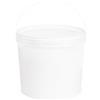 Garronda Secchio con Coperchio 5 L 10 Pezzi Bianco GD-0071