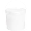 Garronda Secchio con Coperchio 8 L 10 Pezzi Bianco GD-0071