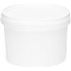 Garronda Secchio con Coperchio 0,5 L 1 Pezzo Bianco GD-0071