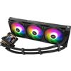 Thermalright-TR Thermalright TR FW 360 - Raffreddamento ad acqua ARGB, 360 AIO, risoluzione IPS 320 x 240, schermo LCD con display IPS da 2,4 pollici, raffreddamento CPU liquido per raffreddamento CPU AMD/Intel