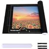 Celawork Tappeto per Puzzle da 2000 Pezzi, in Feltro, Nero, 80 x 120 cm, 12+ Anni, 1 Set, 1 Pezzo, 2000 Pezzi, 1 Confezione, 2000 Pezzi, Intermedio, Puzzle