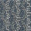 Rasch Tapete 751949 - Carta da parati in tessuto non tessuto con motivo geometrico, blu, beige, grigio, della collezione African Queen, 10,05 m x 0,53 m (lunghezza x larghezza)