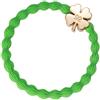 By Eloise London Gold Clover Leaf colore Apple Green