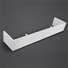 DZZTHSH Mantovana per tenda da soffitto senza binari, mantovana tagliabile per tenda doppia, tenda decorativa per camera da letto, per finestra a bovindo