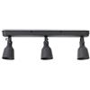 IKEA Guida da soffitto HEKTAR con 3 spot; in grigio scuro; A++