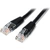 StarTech Cavo patch UTP Cat5e RJ45 modellato da 15 m - Cat5e nero- Cavo patch Ethernet (M45PAT15MBK)