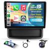 VECHTEL 2G&64G 10.1 Autoradio per Renault Trafic 2010-2014/ Opel Vivaro/Nissan Primastar con Carplay Android Auto Wireless Android 15,touchscreen Bluetooth RDS/FM Radio,Wi-Fi Navi/Telecamera posteriore AHD