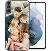 Naispanda Custodia Personalizzata per Samsung Galaxy A21S, Custodia Cover Personalizzata con la Tua Foto Testo, Personalizzabili Custodia in TPU Design per Natale Compleanno Anniversario