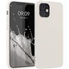 kwmobile Custodia Compatibile con Apple iPhone 12 / iPhone 12 Pro Cover - Back Case per Smartphone in Silicone TPU - Protezione Gommata - moon glow
