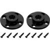 PATIKIL Adattatore Per Treppiede Filettatura 3/8 Diametro 20mm 2Pezzi Piastra Di Montaggio A Parete In Lega Di Alluminio Con Viti Per Magic Arm Monitor Luce Flash Fotocamera DSLR