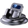 Generico Car Phone Holder Stand - Strong Adhesive Dashboard Mount | Universal 360° Rotating Anti Slip Smartphone Holder | ABS Auto Phone Cradle For Cars SUVs Trucks Navigation Hands Free Driving Accessory