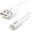 StarTech.com Cavo da USB a Lightning da 2 m - Cavo di ricarica lungo per iPhone / iPad / iPod - Cavo da Lightning a USB - Certificato Apple MFi - Bianco