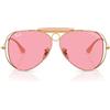 Ray-Ban Occhiali da Sole RB3138M 001/84 x Dolce & Gabbana The Shooter Oro Arista/Rosa Unisex 58/9/140