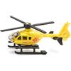 Siku 0856, Elicottero di soccorso, Metallo,Plastica, Giallo, Rotori girevoli