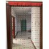 ZiDeTang Tenda per porta con perline in acrilico, decorazione per la casa, con nappe, divisorio (100 cm x 195 cm, cuore rosso)