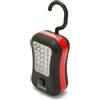 Velamp Doctorlight Lampada da Lavoro 24 LED + Torcia 4 LED - Design Soft‑Touch antiscivolo, Gancio e Magnete integrato, portatile e multifunzione per officina, garage, emergenza
