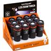 Blue Spot Tools Electralight 65217 Blue spot 1 W LED in gomma Zoom Barrel torcia - nero