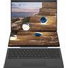 ASUS Zenbook Duo OLED UX8407AA-SN101W Intel Core Ultra 9 386H NPU 32GB Intel Graphics SSD 1TB 14'' 3K 16:10 144Hz 0.2ms Touchscreen Win11 Home Tastiera Retroilluminata