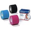 BSN MEDICAL Srl BENDA ADESIVA LEUKOTAPE K PER TAPING FISIOTERAPICO LARGHEZZA 5 CM LUNGHEZZA 5 M COLORE AZZURRO IN ROTOLO