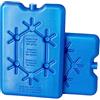 ToCi Set di mattonelle refrigeranti da 200 ml ciascuna, elementi refrigeranti blu piatti per borsa frigo o borsa frigo