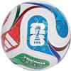 adidas Pallone unisex per bambini FIFA World Cup 26 Trionda League Junior 350, bianco/blu reale/blu solare/rosso potente, 5