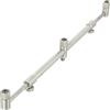 GNT NGT - Asta in Acciaio Inox a 3 Buzz, Unisex - Adulto, 3 Buzz Bar Mtl Rod, FRR-BB-SS-ADJ-40CM-3ROD, Verde, 25-40 cm