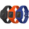 Chofit Cinturino sostitutivo in gel di silice per Garmin Vivofit JR/ Vivofit JR.2/ Vivofit 3 Activity Tracker. (Tracker non incluso) di alta qualità., 2B