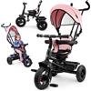 Hypermotion Triciclo HyperMotion per Bambini da 1 Anno fino a 20 kg - Bicicletta a Spinta co