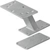 ProPlus 342643 Staffa di montaggio per ruota di scorta del rimorchio, angolazione 8-16"