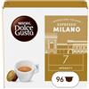 NESCAFÉ DOLCE GUSTO ESPRESSO MILANO NESCAFÉ DOLCE GUSTO 6 CONFEZIONI DA 16 CAPSULE CAFFÈ 96 UNITÀ