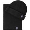 Pepe Jeans EDWARD SET Sciarpa, Nero (NERO), Taglia unica, Nero (Black), Taglia unica