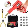 Mytovosn 150W Plastica Saldatrice Kit Riparazione Paraurti Auto, 800 Pezzi Caldo Cucitrice Saldatore Pistola Riparazione Macchina, Plastica Riparazione Saldatura Kit Per Auto Paraurti/Auto Ricambi(Rossa)