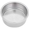 Cikonielf Filtro da caffè a Doppio Strato in Acciaio Inossidabile Filtro pressurizzato a cestello Accessori per Macchine da caffè per caffetteria Domestica(#2)