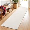 SHACOS Tappeto Corridoio Moderno Beige, Pelo Corto Tappeto Runner Ingresso Antiscivolo Lavabile Tappeto Passatoia, Tappeto Lungo per Ingresso Cucina Lavanderie, 80 x 200 cm