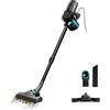 Cecotec Scopa elettrica con cavo Conga Thunderbrush 560 Neo. 600 W, 2 in 1, Tecnologia ciclonica, Filtro ad alta efficienza, Raggio d'azione 6 m, Include 2 accessori, Cavo 4,5m