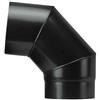 Save GOMITO A 90° PER STUFA A LEGNA 'PLUS LIGHT' Ø 150 mm