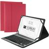 Subblim Cover per tablet e tastiera Subblim SUB-KT2-BT0003 10,1" rosso QWERTY spagnolo