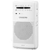 Sangean sr-35 bianco/radio tascabile fm/am/altoparlante integrato/jack per cuffie