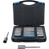 BGS technic BGS Set di chiavi a bussola esagono esterno extra lungo 6,3 mm (1/4") per punte SW 5,5 - 19 mm 15 pezzi - 70147