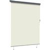 vidaXL Tenda a rullo vidaXL color crema, 200 x 250 cm, in tessuto e alluminio